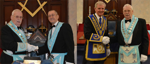 Tyldesley Lodge installation - West Lancashire Freemasons