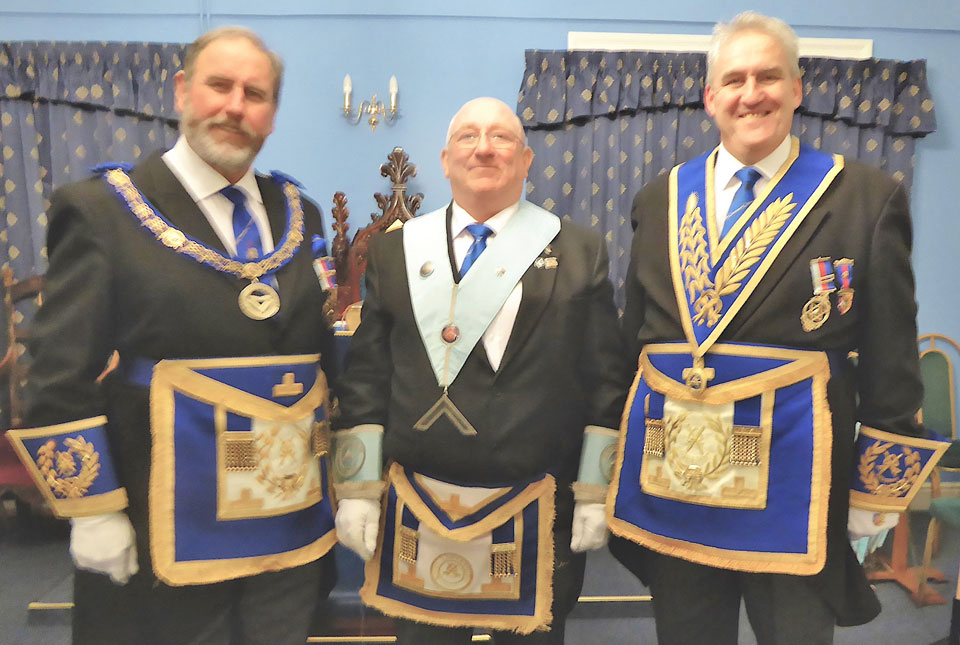 Proclamation at Olympic - West Lancashire Freemasons