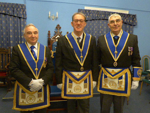 Anthony takes the chair for the second time - West Lancashire Freemasons