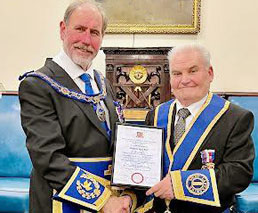 Roy Bell, a man of many talents - West Lancashire Freemasons