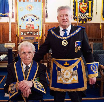 Jack carves out 50 years as a Freemason - West Lancashire Freemasons