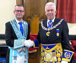 Lee Procter installed as master of Duke of Lancaster - West Lancashire ...