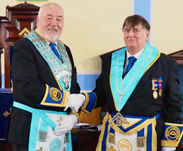 A towering installation at Blackpool Lodge - West Lancashire Freemasons