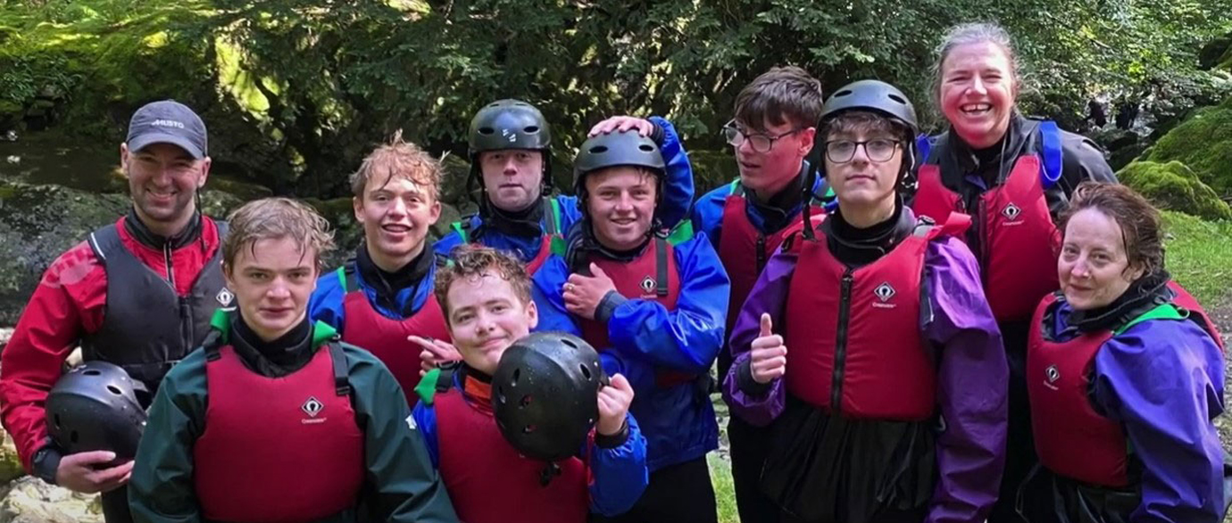 The ghyll scramblers.