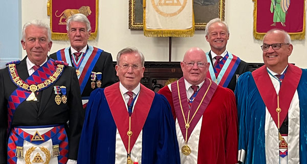 Pictured from left to right, front row are: Mark Matthews, John McGrady, Paul Carson and Paul Dwan. Back row: Paul Renton (left) and Phil Stock.