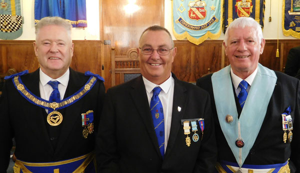 Pictured from left to right, are: Peter Schofield, Allan Whittaker and Dave Sear.