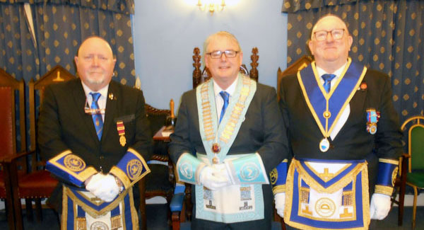 Pictured from left to right, are: David Cairns, Peter Ryan and Stephen Cornwell