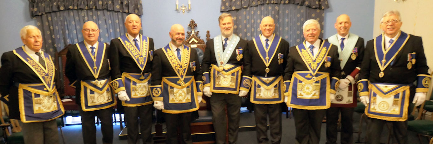 Pictured from left to right, are: Alan sale, Peter Roberts, Stephen Kayne, Robert Fitzsimmons, David Boyes, David Atkinson, Arthur Cregeen, Mike Fox and Alan Riley.