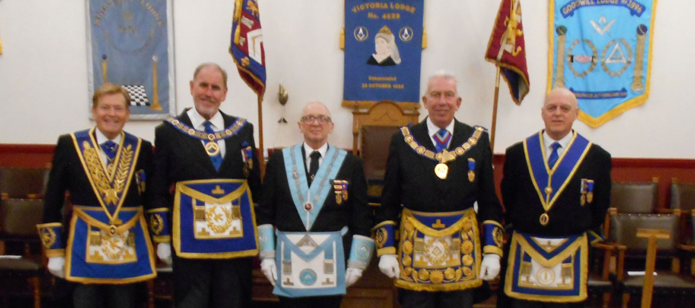 Pictured from left to right, are: Kevin Poynton, Frank Umbers, David Jameson, Mark Matthews and David Atkinson.