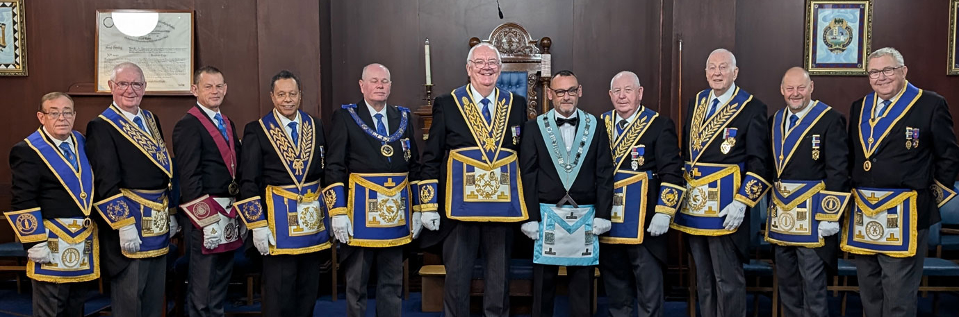 Pictured from left to right, are: Mike Brown, Keith Jackson, Jason Bleakley, Andy Wiltshire, Duncan Smith, Ted Rhodes, Stuart De Core, Harry Cox, Peter Greathead, John Cross and Jim Gregson. 