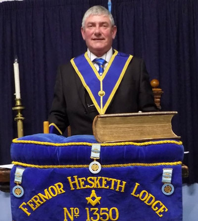 New Master David Maher.