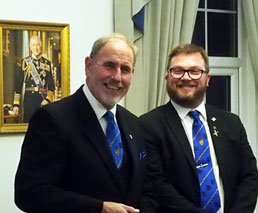 Frank enjoys a passing Triumph - West Lancashire Freemasons