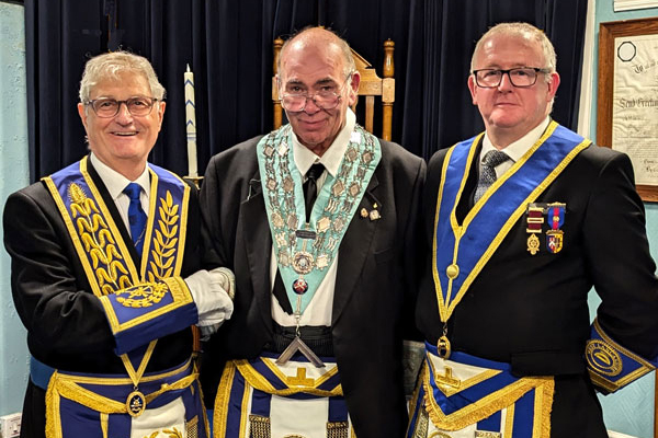 Pictured from left to right, are: Gareth Jones, Bernard Lloyd and Alan Kennedy.