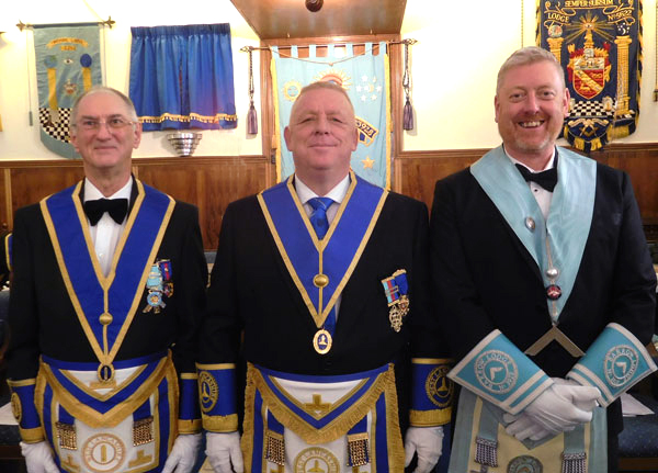 Pictured from left to right, are: Carl McWhan, Daniel Crossley and Mike Cosgrove.