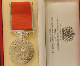 Dennis receives right royal recognition for outstanding work in the Furness community