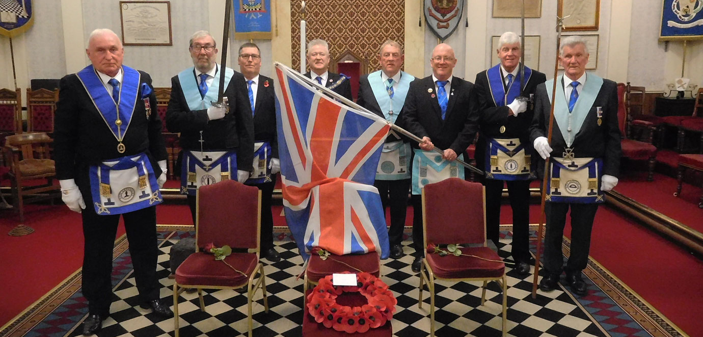 Pictured from left to right, are: Richard Wilcock, Russ Greenhow, Chris Angell, Peter Schofield, Tom Irving, Bert Chambers, Dave Helm and Tony Nevinson.