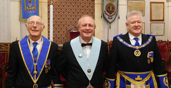 Pictured from left to right, are; Peter Quirk, Tony Taylor, and Peter Schofield.