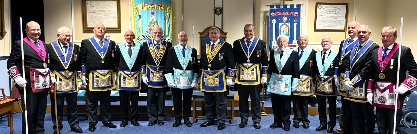 Pictured from left to right, are: Stuart Bateson, Syd Bateson, Daniel Crossley, Michael Yeadon, Philip Gardner, Mike Ashton, Neil McGill, Scott Devine, Michael Clark, Jim Stewart, Dr Keith Lowson, Steven Ellershaw, Steven Murray and Andy Baxter.