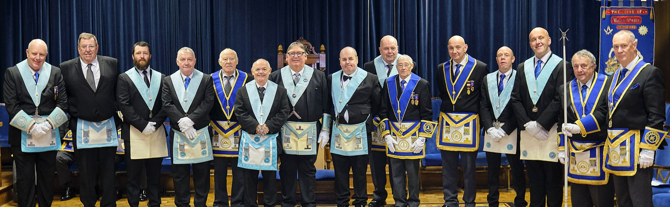 Brethren of Marquis of Lorne Lodge.