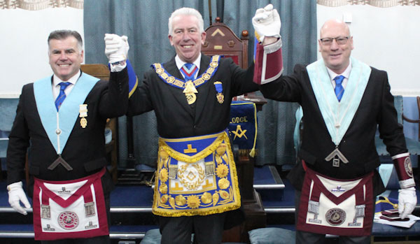 Pictured from left to right, are: Nick Delaney, Mark Matthews and Philip Hughes.