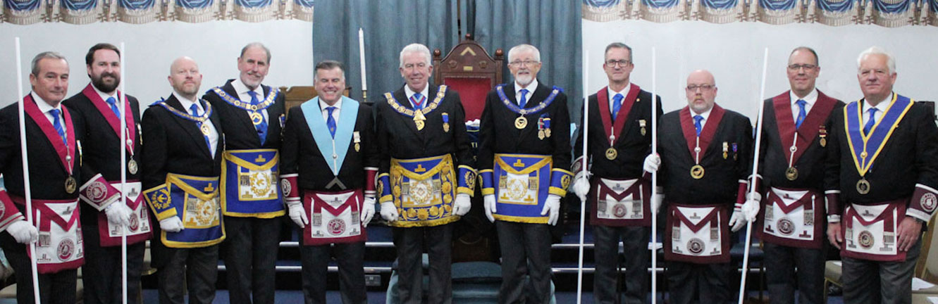 Grand and Provincial grand officers.