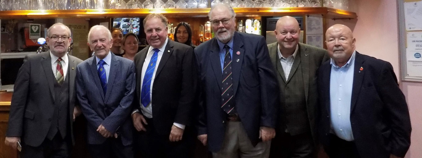 The organisers, pictured from left to right, are: Ian McKinnon, Mervyn Davison, Graham Chambers, Roy Pyne, John Thompson and Jim Billsborough