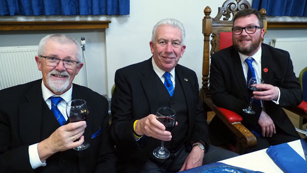 Pictured from left to right, are: Dave Barr, Mark Matthews and Will Buchanan.