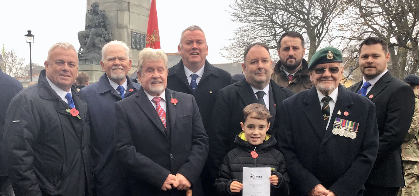 Pictured from left to right, are; John Topping, David Randerson, Geoff Crosland, Juan Topping, Ben Gorry, Arran Gorry, David Jenkinson, Raymond Pinkstone and Leon Teale.