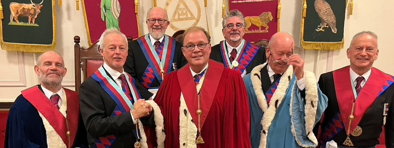 Pictured from left to right, are: Vic Foulds, Phil Stock, Chris Hamilton, Alister Sainter, Robin Andrews-Morris, Peter Stones and Brian Griffiths. 