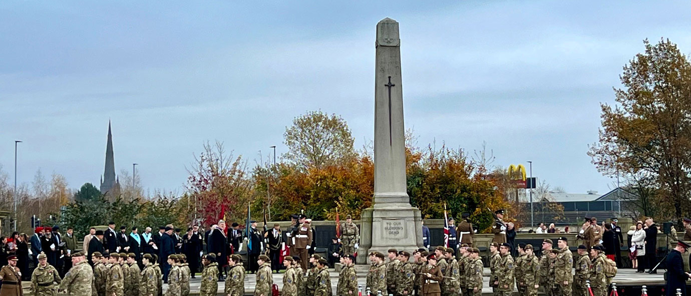 The War Memorial.