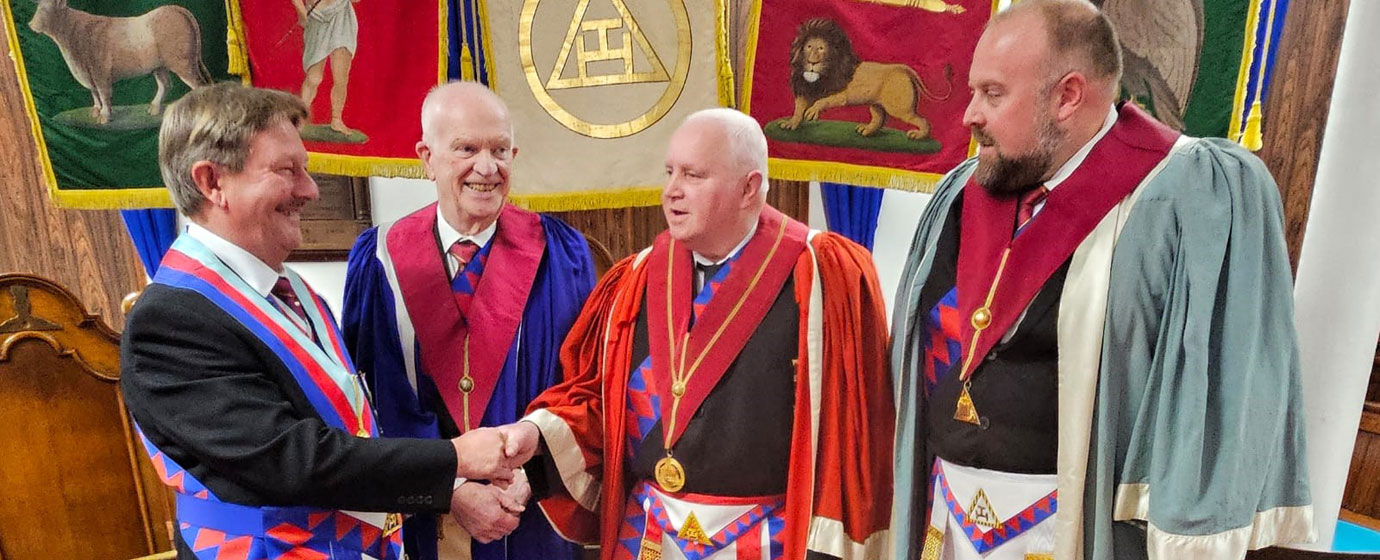 Pictured from left to right, are: Paul Hesketh, George Askins, Bill Nelson and Chris Upton.