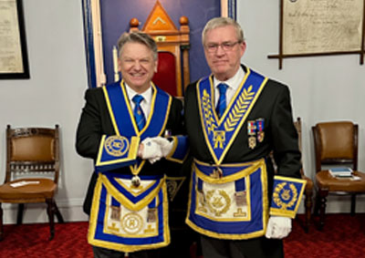 Paul Hardy (left) and Philip Preston.