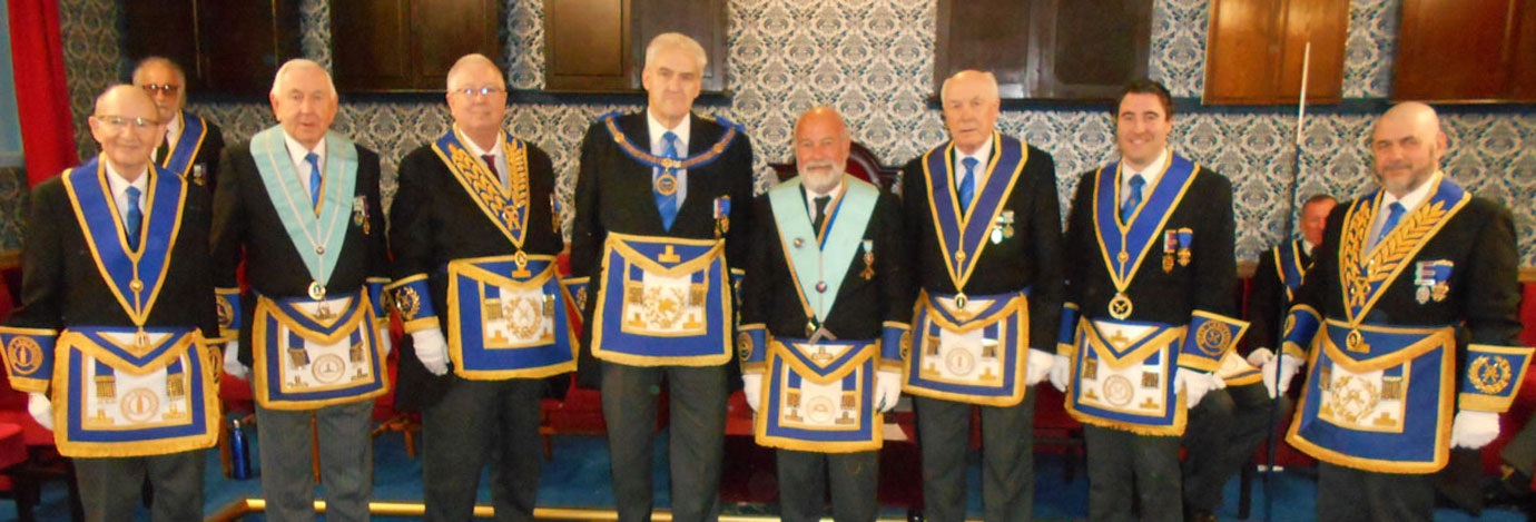 Pictured from left to right, are: John Gibbon, Ken Bradley, John Murphy, Andrew Whittle, Bob Rowlands, Eirwyn Jones, Mick Southern and Rob Fitzsimmons.