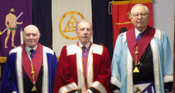 Pictured from left to right, are the three new principals: Mike Thompson, Alan Parkinson and Simon Gray.