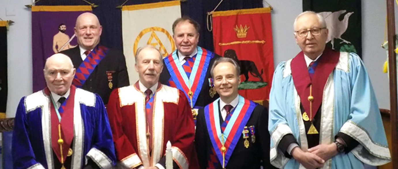 Pictured from left to right, are: Front row Mike Thompson, Alan Parkinson, Jonathan Heaton and Simon Gray. Back row: Stephen Dunn and Graham Chambers.