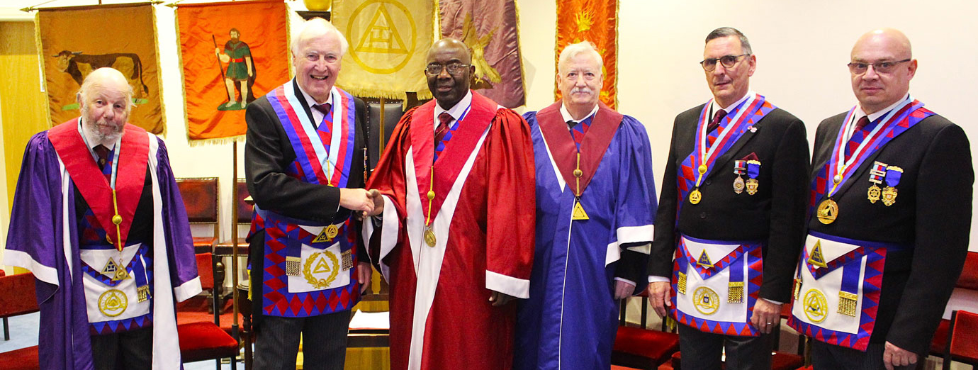 Pictured from left to right, are: David Benson, John Hutton, Sylvester During, Charles Makinson, Eddie Wilkinson and Darren Gregory.