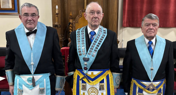 Pictured from left to right, are: Sandy Forsythe, John Berry and Bob Tyson.