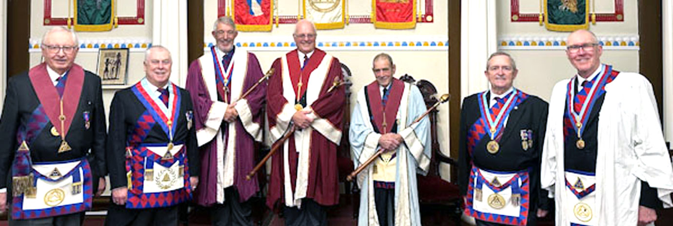 Pictured from left to right, are: Simon Gray, David Johnson, John Marsden, John Reynolds, Stan Dawkins, Tom McLaughlin and Neil Francis.