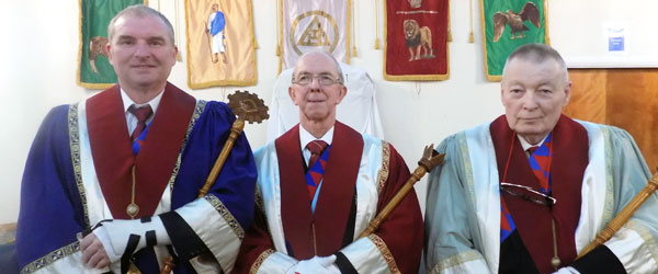 Pictured from left to right, are: Paul Smith, David Southward and Anthony Prior.