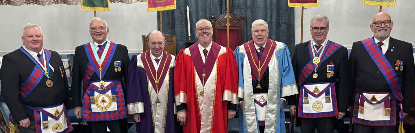 Pictured from left to right, are: Stephen Gerrard, David Ogden, Karl Greenall, Ian Green, David Belshaw, John Selley and Stephen Hulse.