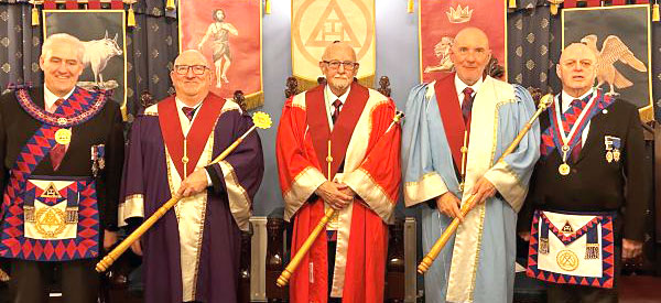 Pictured from left to right, are: Andrew Whittle, Stephen Cornwell, John Leisk, Christopher Lyon, David Atkinson. Pictured from left to right, are: Andrew Whittle, Stephen Cornwell, John Leisk, Christopher Lyon, David Atkinson.