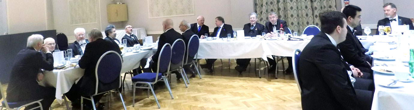 Joyous times at festive board Joyous times at festive board