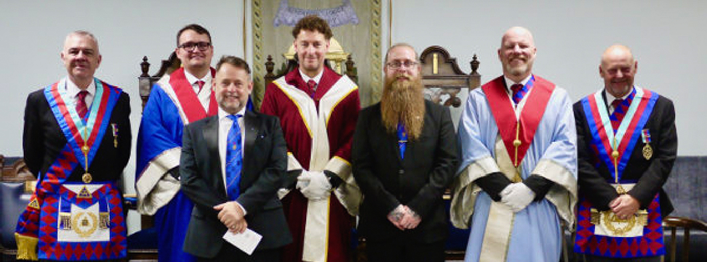 Pictured from left to right, are: Stephen Jelly, Michael Sjollema, Darren Clemson, John-Paul Lovie, Luke Bodenham, Chris Hill and John Cross.