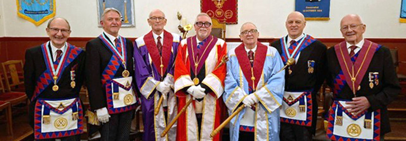 Pictured from left to right, are: John Gibbon, Ian Stirling, Gerry Gibbons, Andy Pope, David Jameson, Dave Atkinson and Brian Horabin.