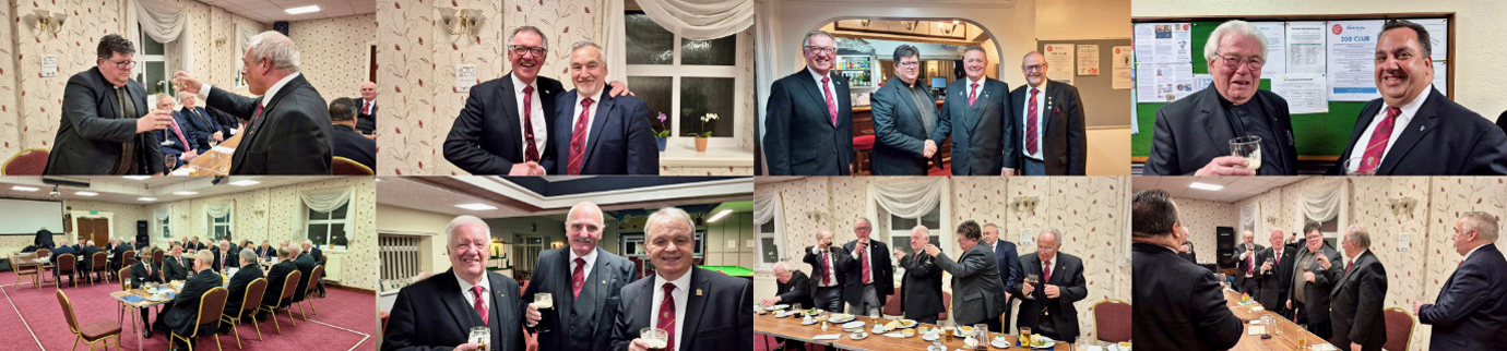 Companions enjoying the evening’s festivities.