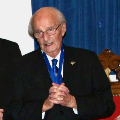 George Coulter responding to the toast to his health.