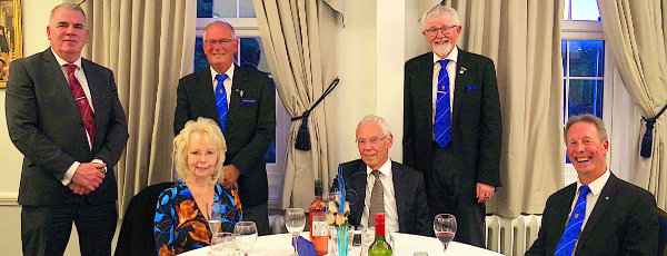 Pictured from left to right standing, are: Darren Collins, Phillip Bolton and David Barr. Pictured from left to right seated, are: Barbara Weston, Roger Weston and Alan Barlow.