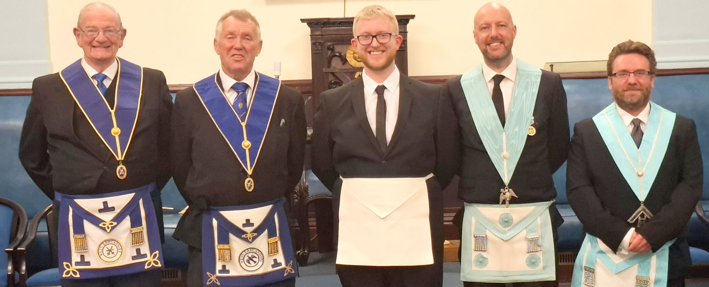Pictured from left to right, are: grandfather Frank Pointon, father Ray Rimmer, Martin Rimmer, cousin Paul Rimmer and step-uncle Steven Thorley.