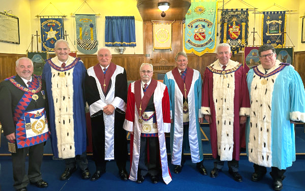Pictured from left to right, are: Chris Butterfield, Andrew Whittle, Richard Wilcock, Tony Cassells, David Ingham, Mark Matthews and Canon John Hall. Pictured from left to right, are: Chris Butterfield, Andrew Whittle, Richard Wilcock, Tony Cassells, David Ingham, Mark Matthews and Canon John Hall.