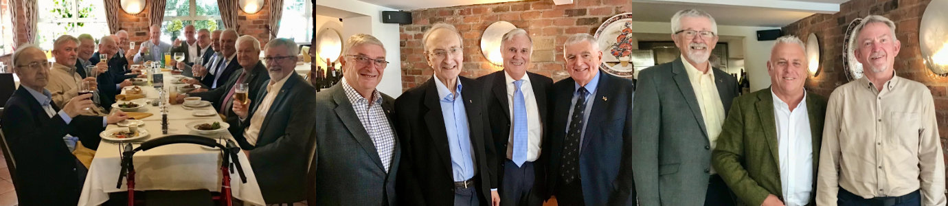 Pictured left: Nehemiah Club members. Pictured centre from left right, are: David Jopling, David Harrison, Roger Perry and Chris Blackwell. Pictured right, from left to right, are: Dave Barr, John Topping and Ian Stirling. All members of the Lodge of Triumph No 1061, South Fylde Group.